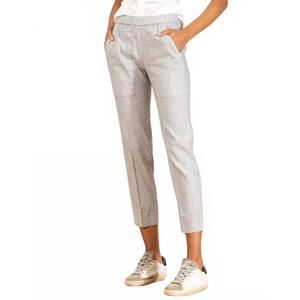 NEW AVENUE MONTAIGNE tonic pants in hairline stripes